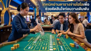 เทคนิคอ่านตารางจ่ายไฮโลเพื่อช่วยตัดสินใจก่อนวางเดิมพัน