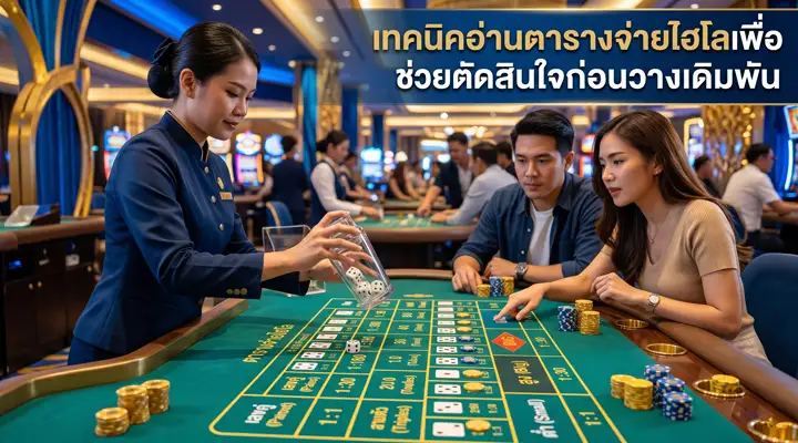 เทคนิคอ่านตารางจ่ายไฮโลเพื่อช่วยตัดสินใจก่อนวางเดิมพัน