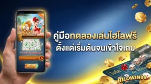 ภาพประกอบคู่มือทดลองเล่นไฮโลฟรีสำหรับมือใหม่ อธิบายวิธีเข้าใจเกมไฮโลออนไลน์