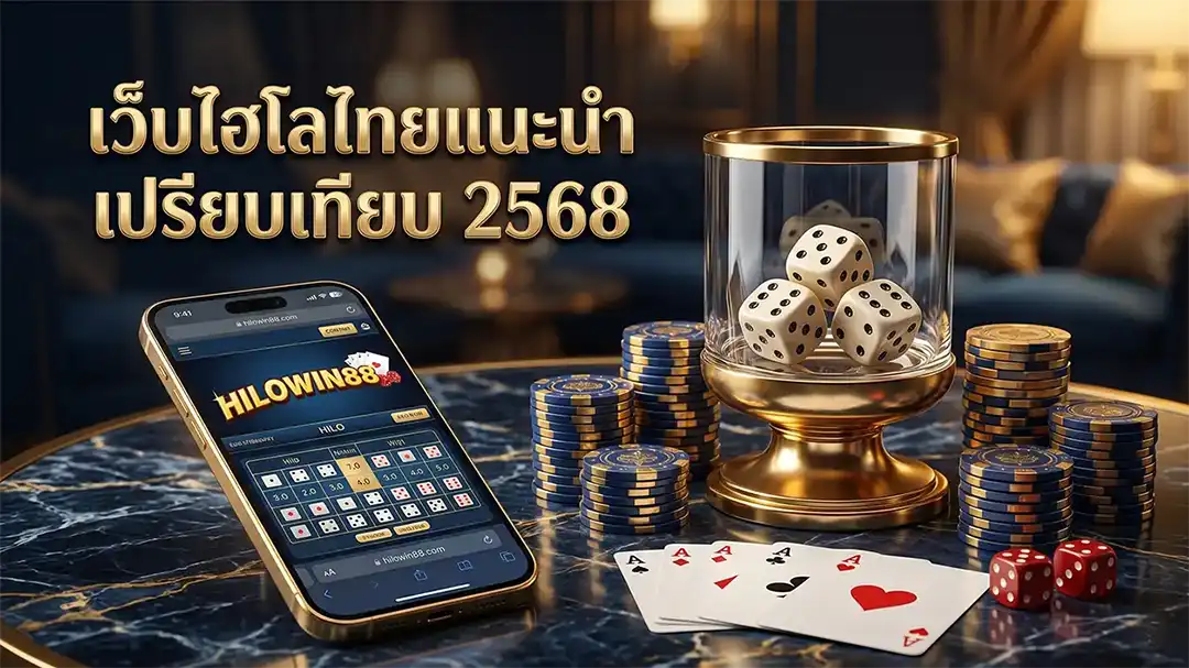 เกณฑ์การคัดเลือกเว็บ ไฮโลไทย แนะนำ 2568 และตารางเปรียบเทียบความแตกต่างระหว่างเว็บตรงกับเว็บเอเย่นต์ 2568