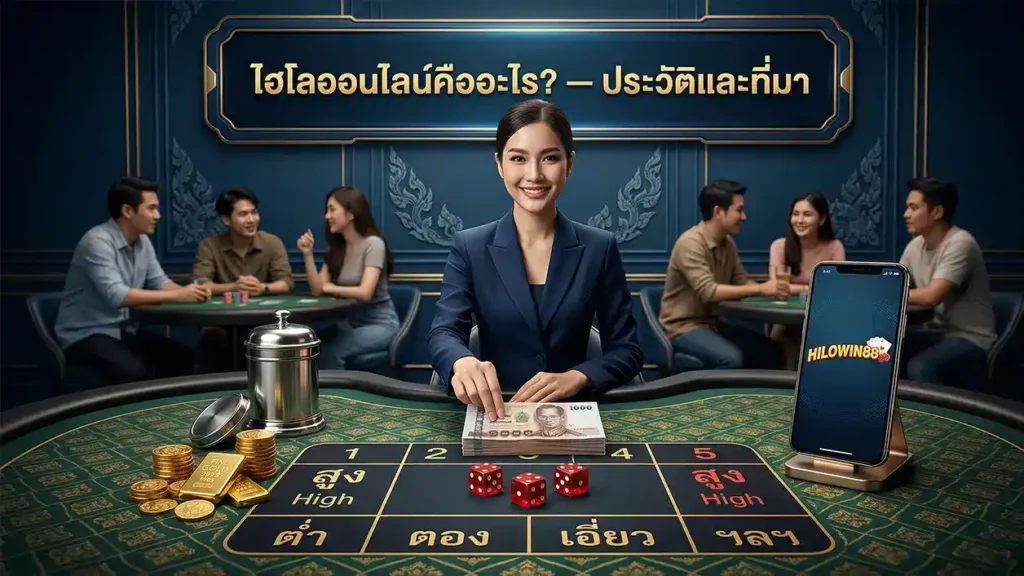 ไฮโลออนไลน์คืออะไร ประวัติและที่มาของเกมไฮโลไทย บนเว็บไซต์ hilowin88